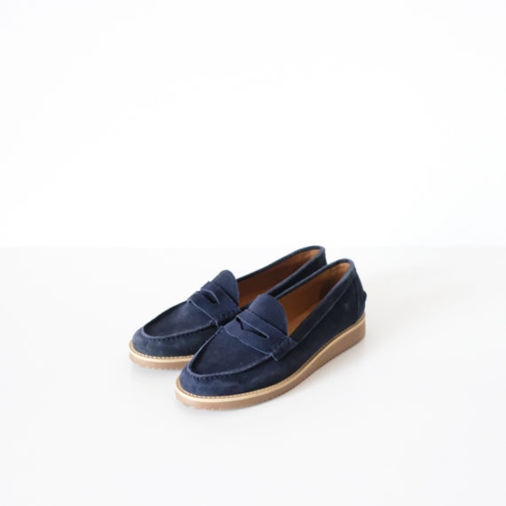Penny Navy Suede-1