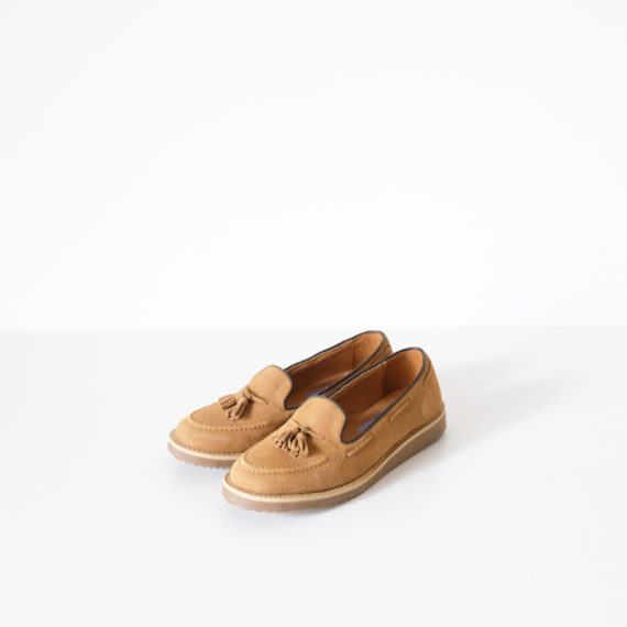 Tassel Tan Suede-1